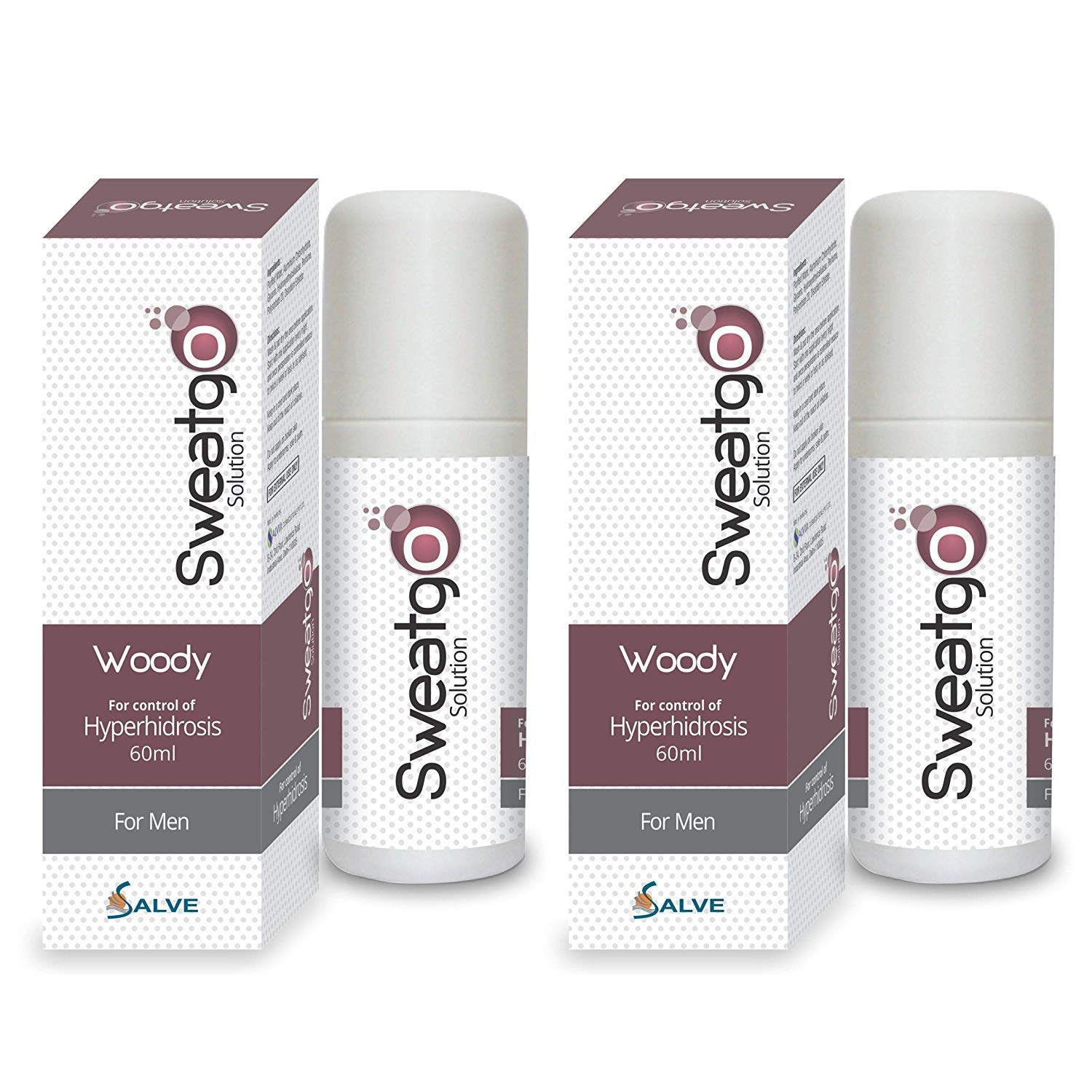 Shoprythm Sweatgo,Father's day Pack of 2 Salve Sweatgo Anti perspirant Woody for Hyperhidrosis